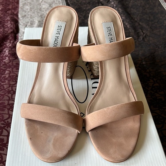 Steve Madden Marcella Camel Nubk color size 7.5 - Picture 2 of 7